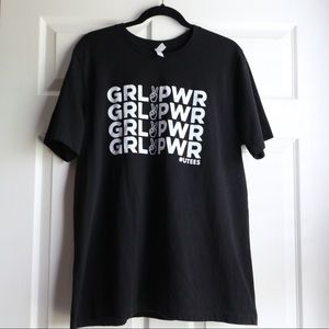 Black GRL PWR shirt